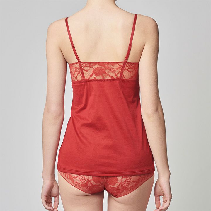 ダニエラグレジス キャミタイプ 100%LINO 美品 高身長 メッシュ編キャミワンピース（トールサイズ）Essenave